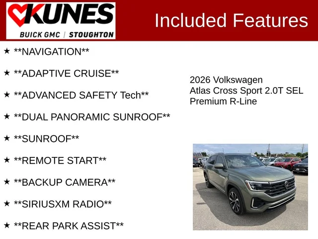 SEMINUEVOS VOLKSWAGEN Atlas Cross Sport a Estados en autogozo