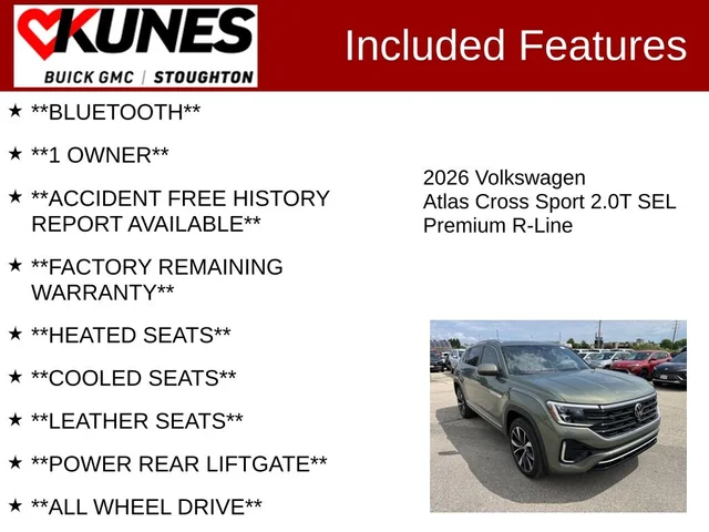 SEMINUEVOS VOLKSWAGEN Atlas Cross Sport a Estados en autogozo
