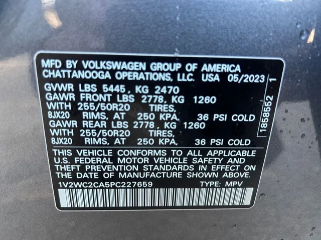 SEMINUEVOS VOLKSWAGEN Atlas Cross Sport a Estados en autogozo