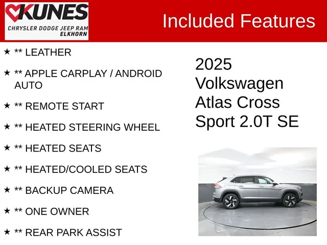 SEMINUEVOS VOLKSWAGEN Atlas Cross Sport a Estados en autogozo