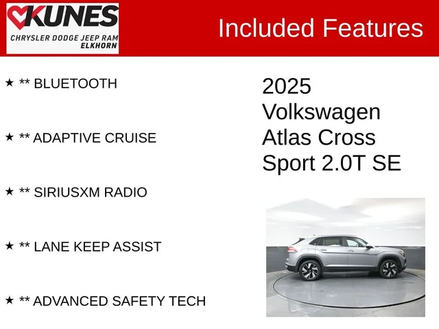 SEMINUEVOS VOLKSWAGEN Atlas Cross Sport a Estados en autogozo