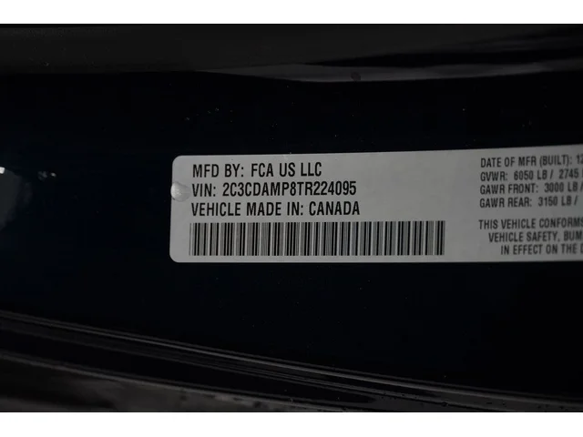 Nuevos DODGE CHARGER à Estados chez autogozo