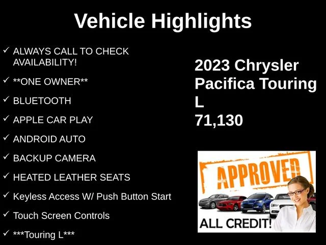 SEMINUEVOS CHRYSLER Pacifica a Estados en autogozo