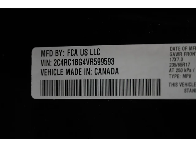 Nuevos CHRYSLER PACIFICA à Estados chez autogozo