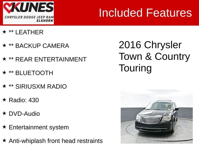 SEMINUEVOS CHRYSLER Town & Country a Estados en autogozo