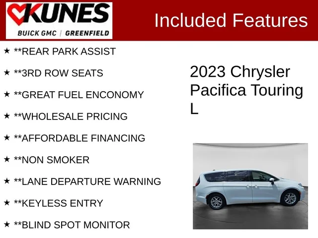 SEMINUEVOS CHRYSLER Pacifica a Estados en autogozo