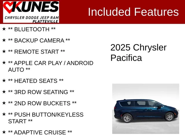 SEMINUEVOS CHRYSLER Pacifica a Estados en autogozo