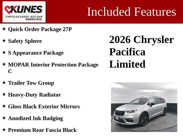 Nuevos CHRYSLER PACIFICA à Estados chez autogozo