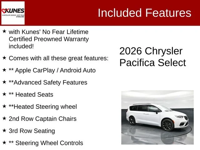 Nuevos CHRYSLER PACIFICA à Estados chez autogozo