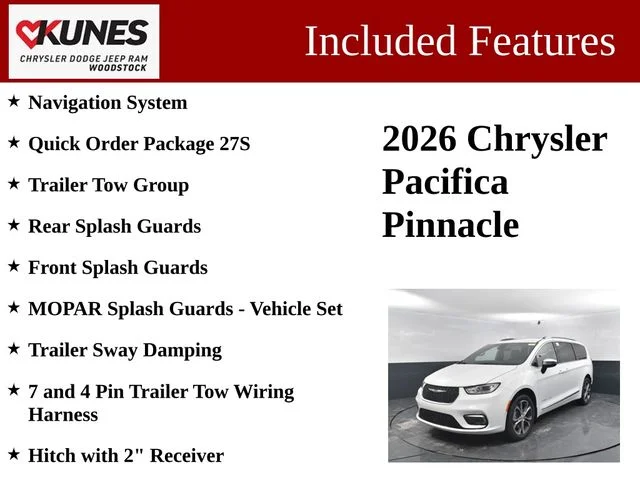 Nuevos CHRYSLER PACIFICA à Estados chez autogozo