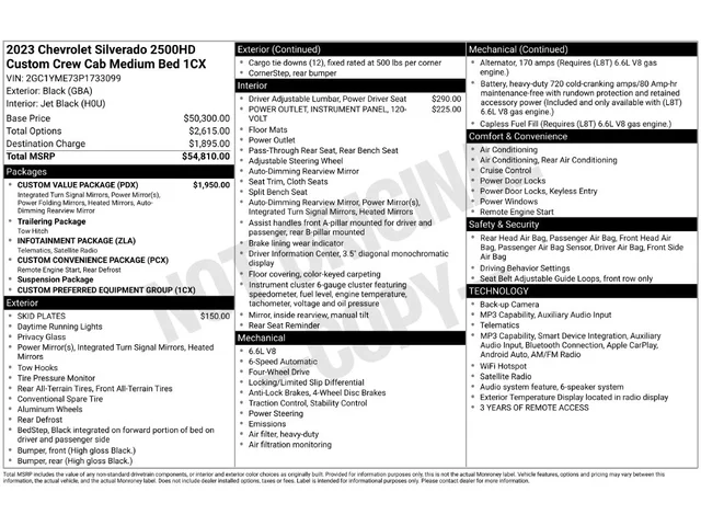 SEMINUEVOS CHEVROLET Silverado 2500HD a Estados en autogozo