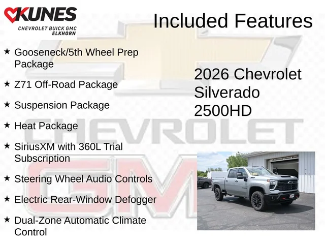 Nuevos CHEVROLET SILVERADO 2500HD à Estados chez autogozo