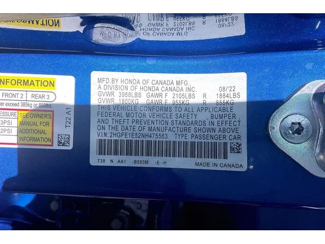 SEMINUEVOS HONDA Civic a Estados en autogozo
