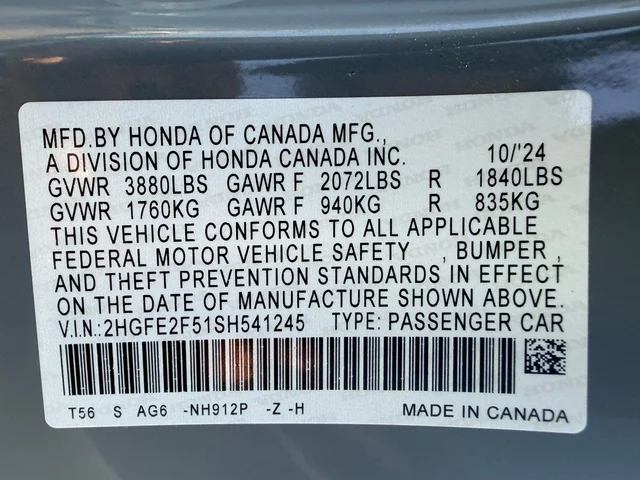 SEMINUEVOS HONDA Civic a Estados en autogozo