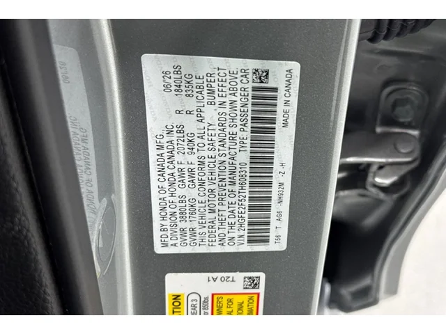2026 Honda Civic Sport - Photo 27