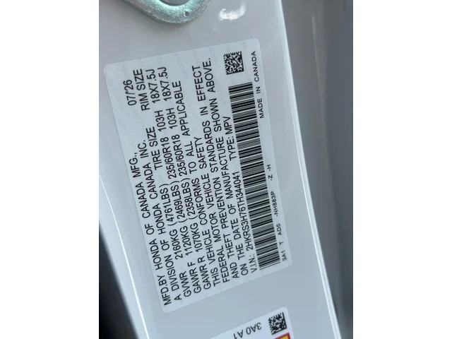 Nuevos HONDA CR-V à Estados chez autogozo