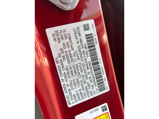 Nuevos HONDA CR-V à Estados chez autogozo