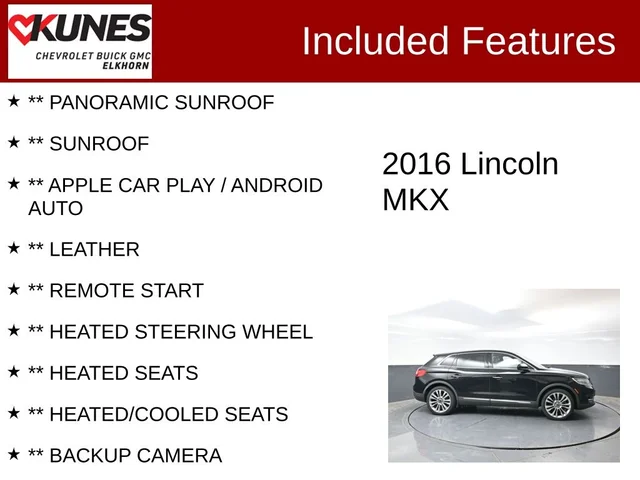 SEMINUEVOS LINCOLN MKX a Estados en autogozo