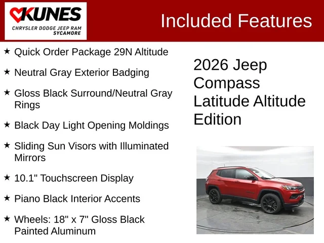 Nuevos JEEP COMPASS à Estados chez autogozo