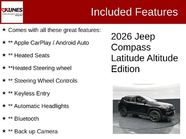 Nuevos JEEP COMPASS à Estados chez autogozo