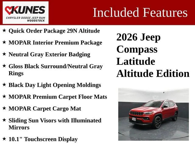 Nuevos JEEP COMPASS à Estados chez autogozo