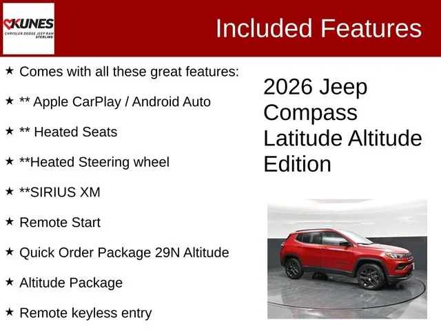 Nuevos JEEP COMPASS à Estados chez autogozo