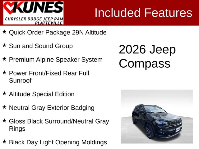 SEMINUEVOS JEEP Compass a Estados en autogozo