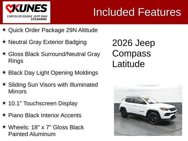Nuevos JEEP COMPASS à Estados chez autogozo
