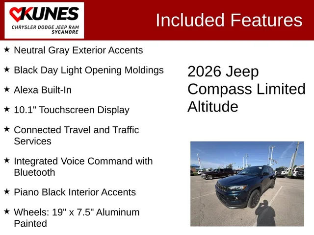 Nuevos JEEP COMPASS à Estados chez autogozo