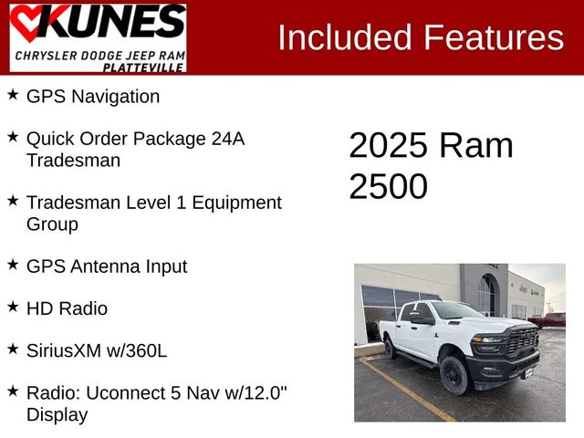 Nuevos RAM 2500 à Estados chez autogozo
