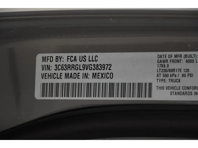 Nuevos RAM 3500 à Estados chez autogozo