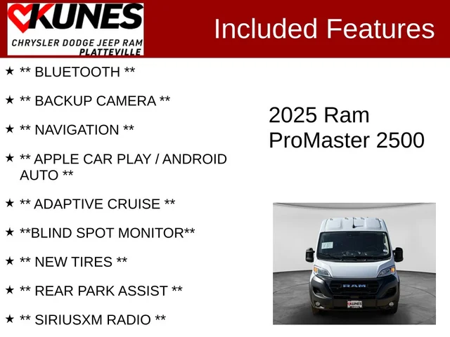 SEMINUEVOS RAM ProMaster 2500 a Estados en autogozo