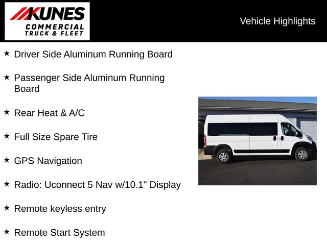 Nuevos RAM PROMASTER 2500 WINDOW VAN à Estados chez autogozo