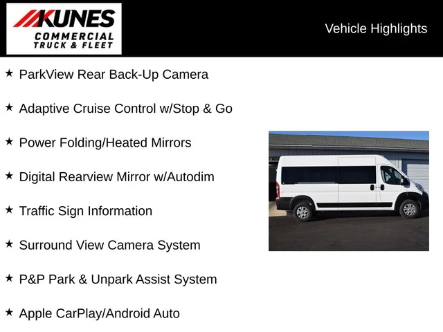 Nuevos RAM PROMASTER 2500 WINDOW VAN à Estados chez autogozo