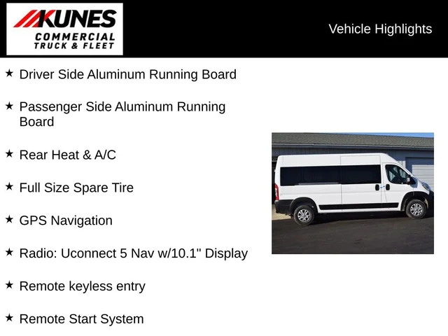 Nuevos RAM PROMASTER 2500 WINDOW VAN à Estados chez autogozo