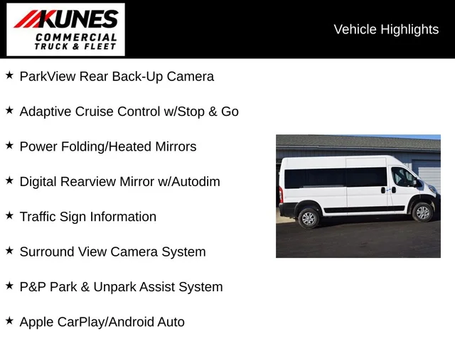 Nuevos RAM PROMASTER 2500 WINDOW VAN à Estados chez autogozo