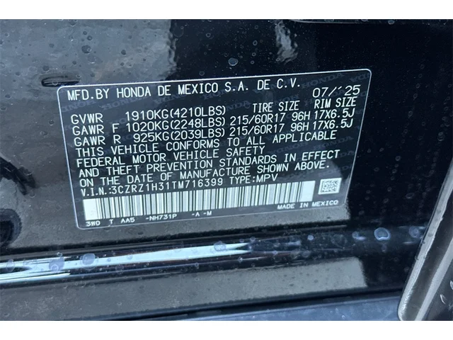 Pre-Owned HONDA HR-V at Anderson Honda in Palo Alto