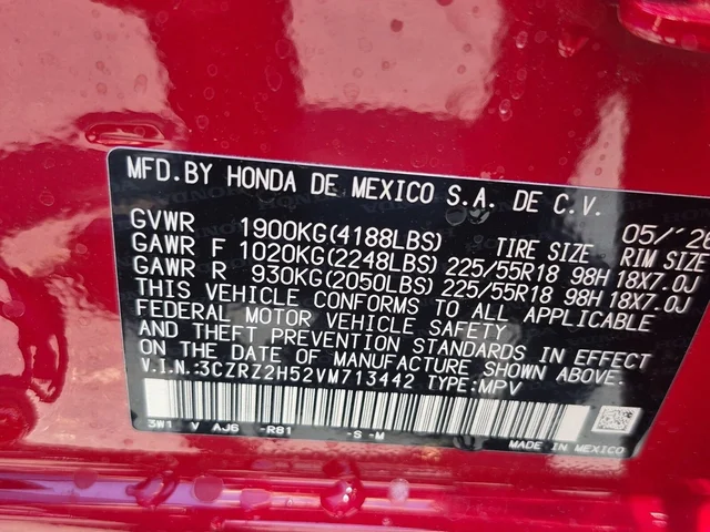 Nuevos HONDA HR-V à Estados chez autogozo