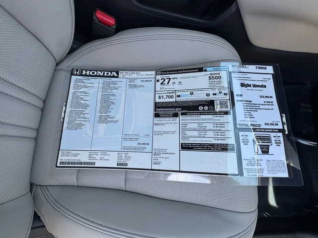 Nuevos HONDA HR-V à Estados chez autogozo