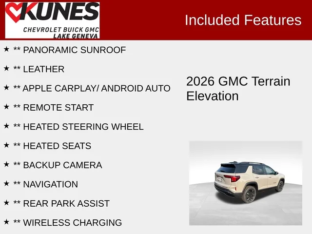 Nuevos GMC TERRAIN à Estados chez autogozo