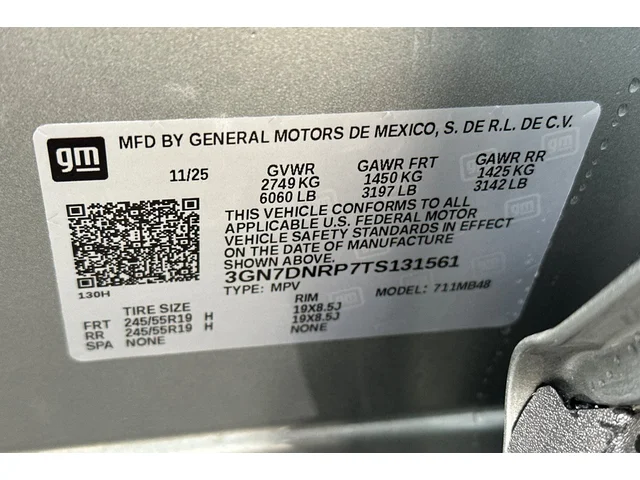 Nuevos CHEVROLET EQUINOX EV à Estados chez autogozo
