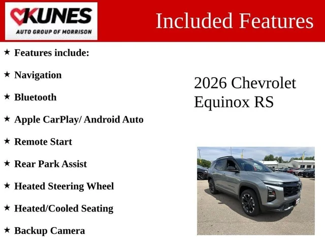 Nuevos CHEVROLET EQUINOX à Estados chez autogozo