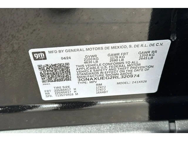 SEMINUEVOS CHEVROLET Equinox at ELK GROVE in Elk Grove Buick GMC