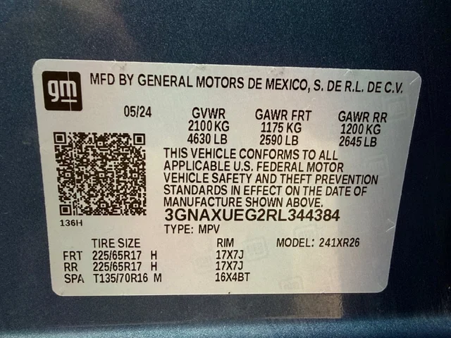 SEMINUEVOS CHEVROLET Equinox a Estados en autogozo