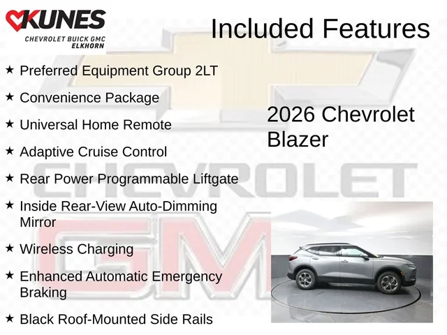 Nuevos CHEVROLET BLAZER à Estados chez autogozo