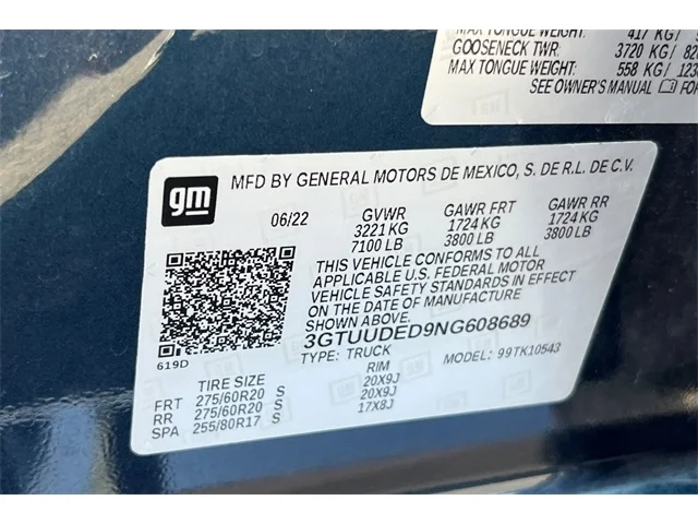 SEMINUEVOS GMC Sierra 1500 at ELK GROVE in Elk Grove Buick GMC