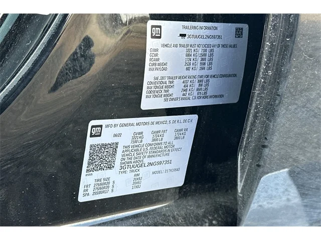 SEMINUEVOS GMC Sierra 1500 at ELK GROVE in Elk Grove Buick GMC