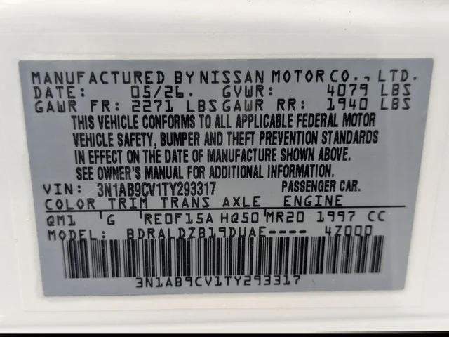 Nuevos NISSAN SENTRA à Estados chez autogozo