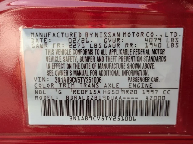 Nuevos NISSAN SENTRA à Estados chez autogozo