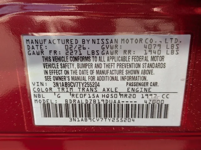 Nuevos NISSAN SENTRA à Estados chez autogozo